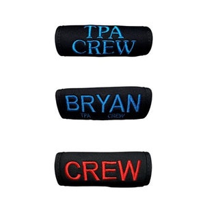 Personalized Luggage Handle Wrap