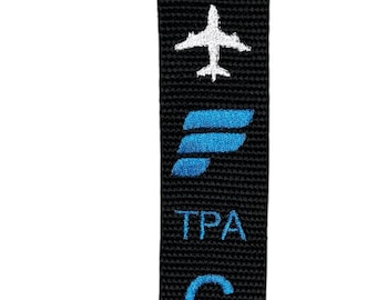 Frontier F9 Airlines Crew Luggage Tag