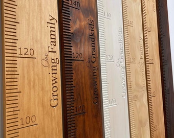 Personalised Wooden Height Ruler