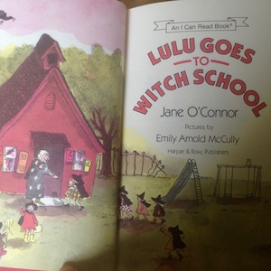 Lulu Goes to Witch School Jane O'connor 1987 First Edition Illustrated ...
