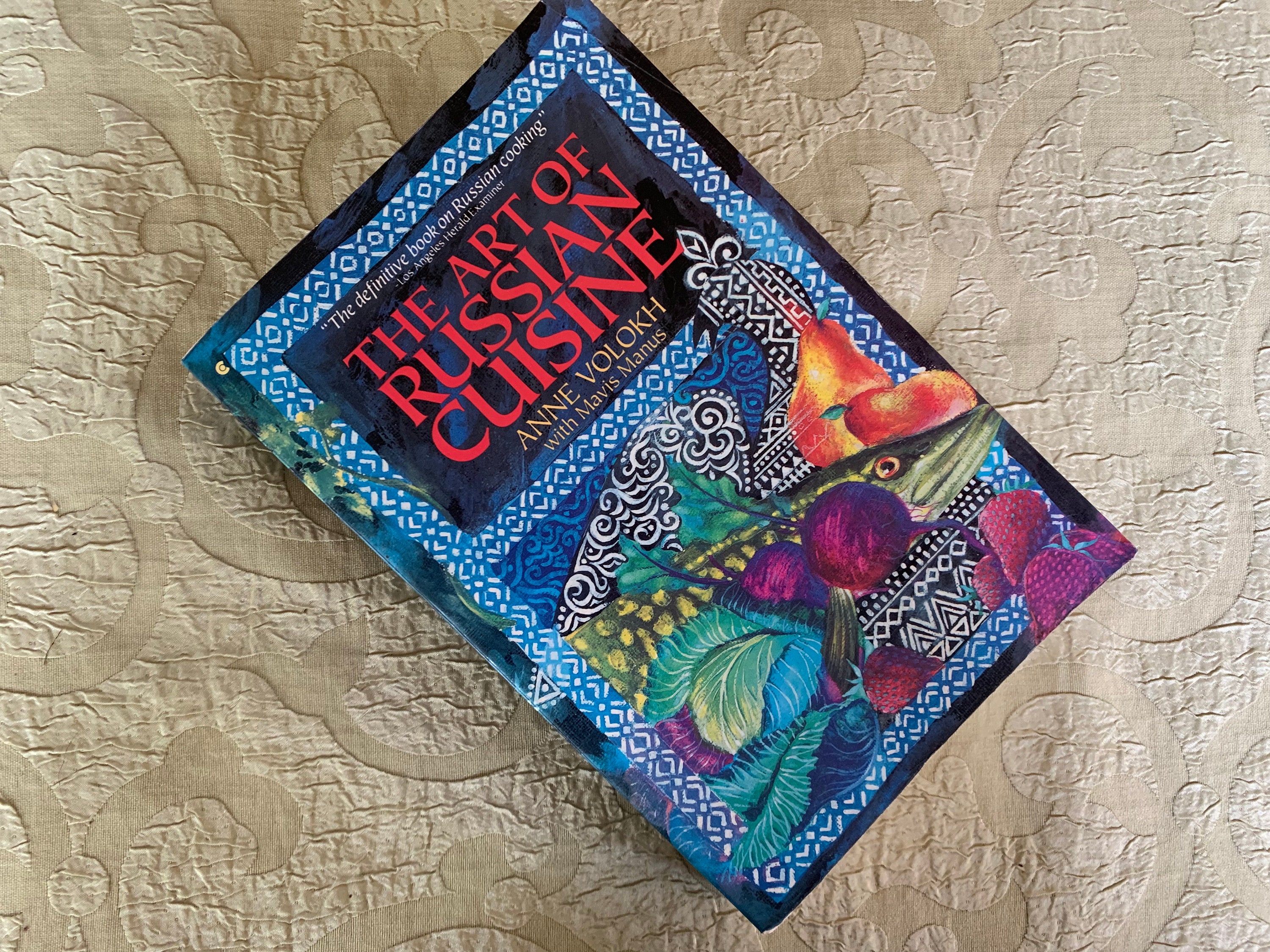 The Art Of Russian Cuisine Softcover Cookbook Anne Volokh & Mavis Manus 1989