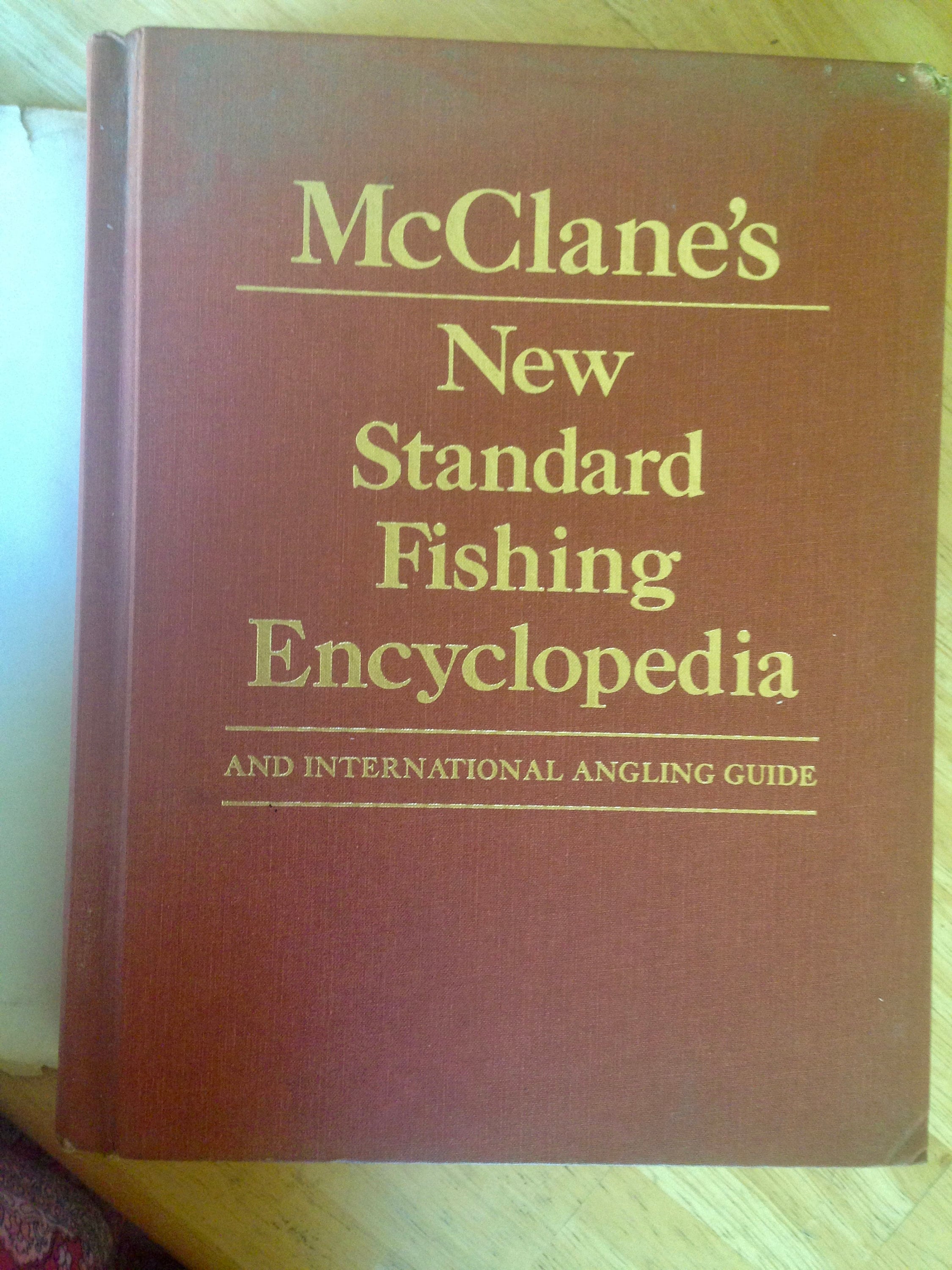 Mcclane's New Standard Fishing Encyclopedia Illustrations Maps 1974 