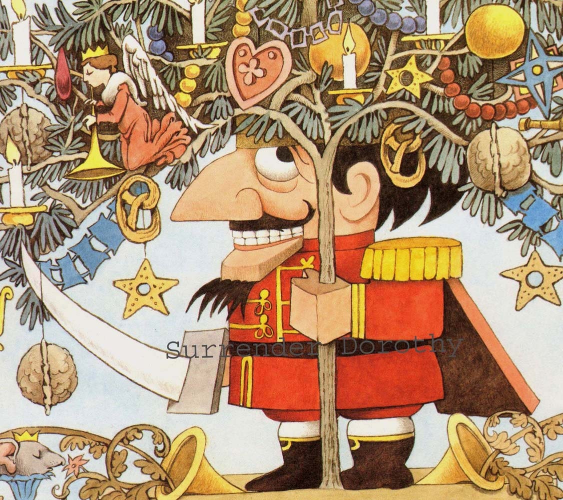 Nutcracker Ballet Christmas Celebration Maurice Sendak Vintage