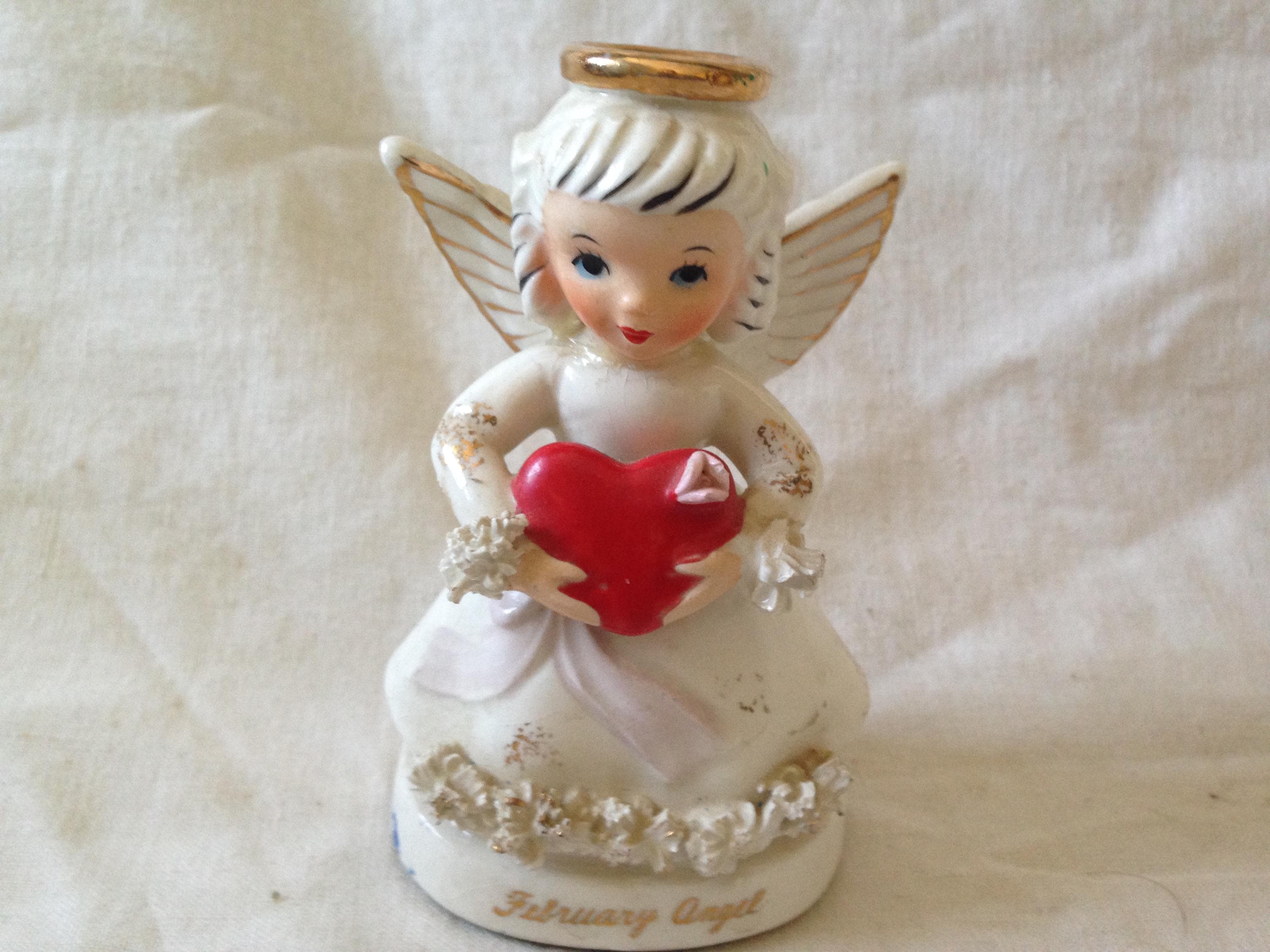 Vintage Porcelain Angel Figurines Japan - Etsy