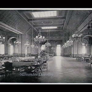 Monte Carlo Casino Gaming Room France 1890 Rotogravure Black & White Victorian Photo Illustration To Frame image 4