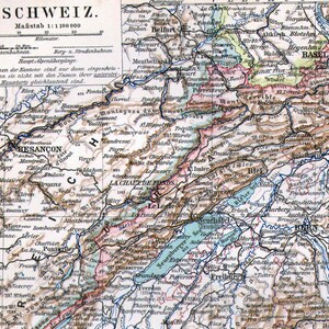 地図 シュレスヴィヒ＝ホルシュタイン州 ドイツ エドワード朝時代 1903年 アンティーク スチール彫刻 地図作成 フレーム付き