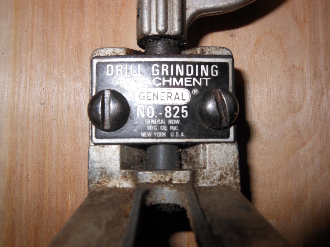 Drill Grinding Attachment General Hardware No.825 1960s Sharpening Tool ...