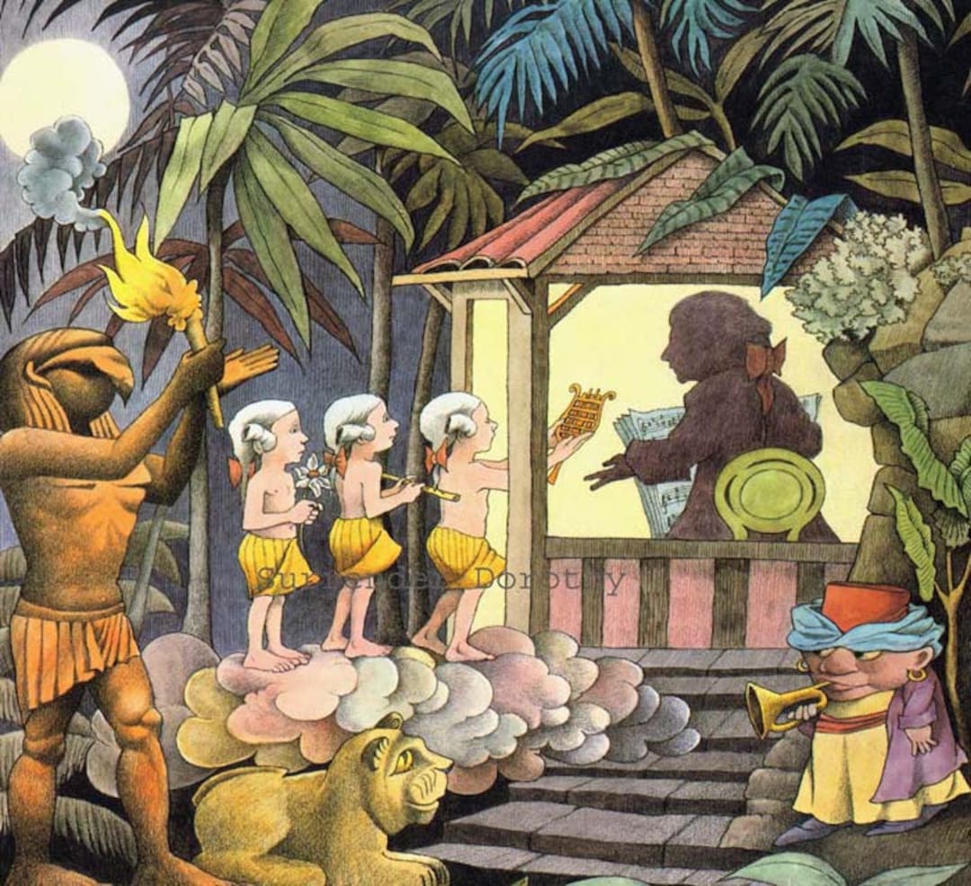 Mozart's Magic Flute Maurice Sendak Houston Grand Opera Children's