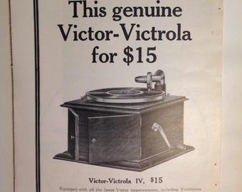 Victor Victrola Century Magazin Anzeige 1911