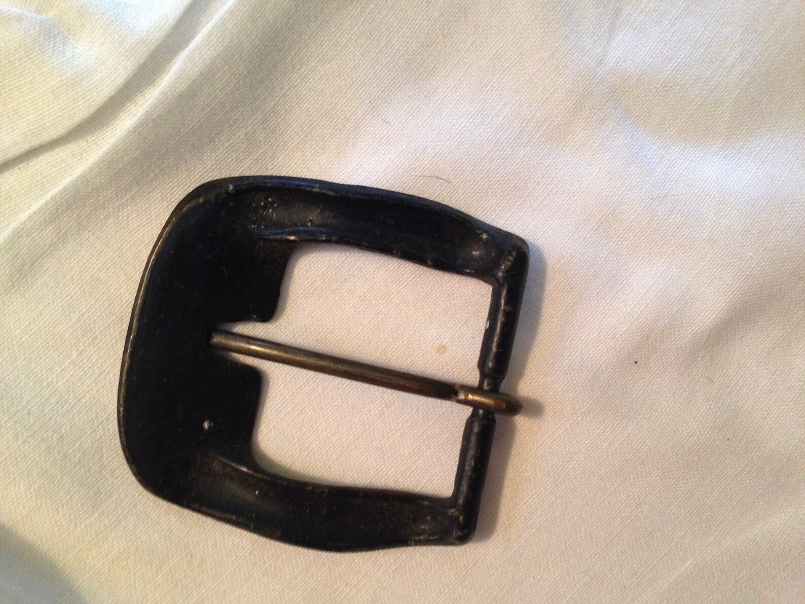 Large Horse Harness Buckle Handmade of Heavy Brass From A Etsy