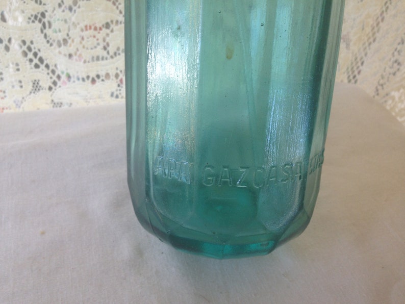 ANTIQUE SELTZER BOTTLE Romania Apa Gazoasa Stas 337752 Etsy