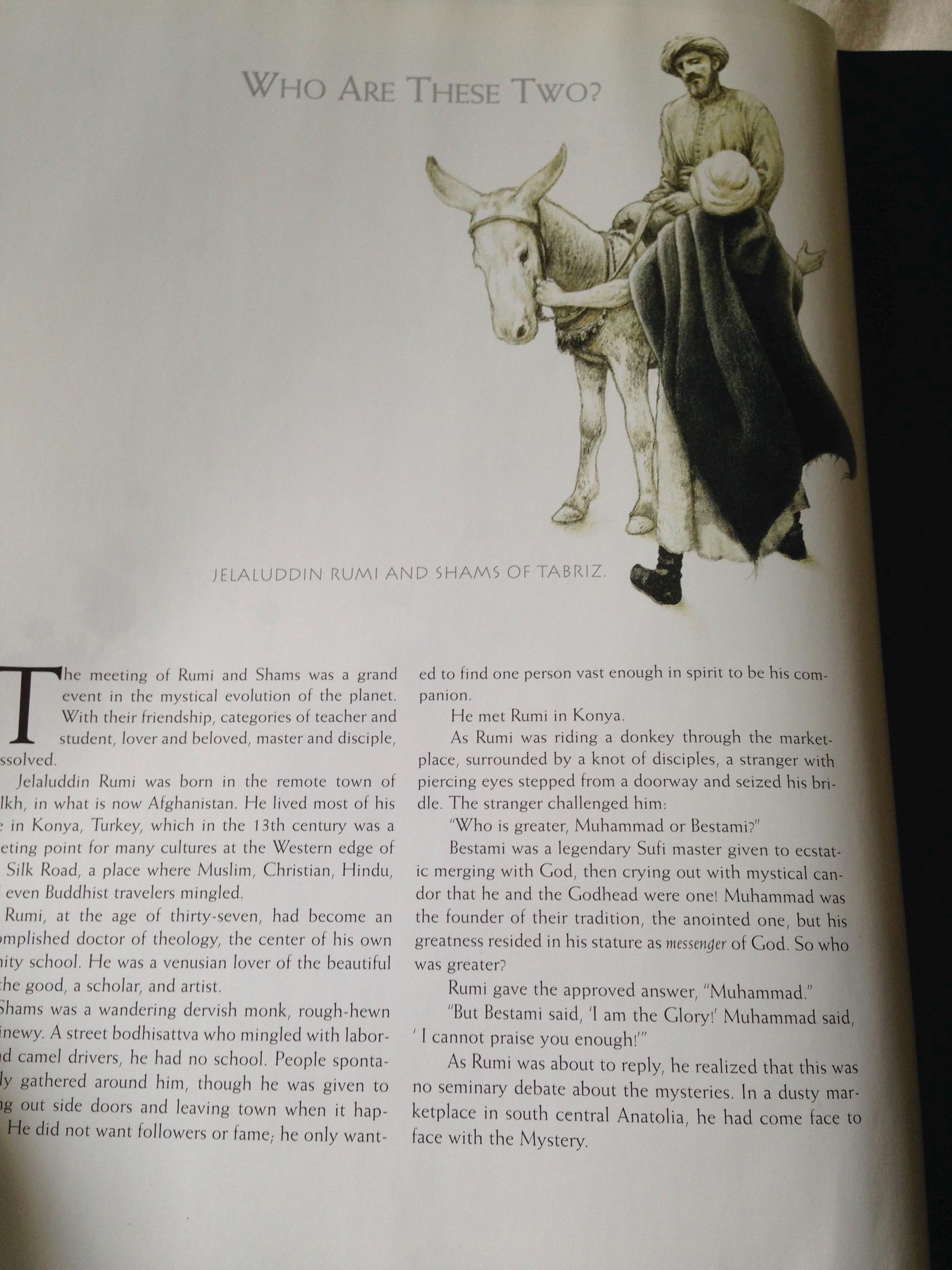 The Illuminated Rumi Coleman Banks. Michael Green Illustrations