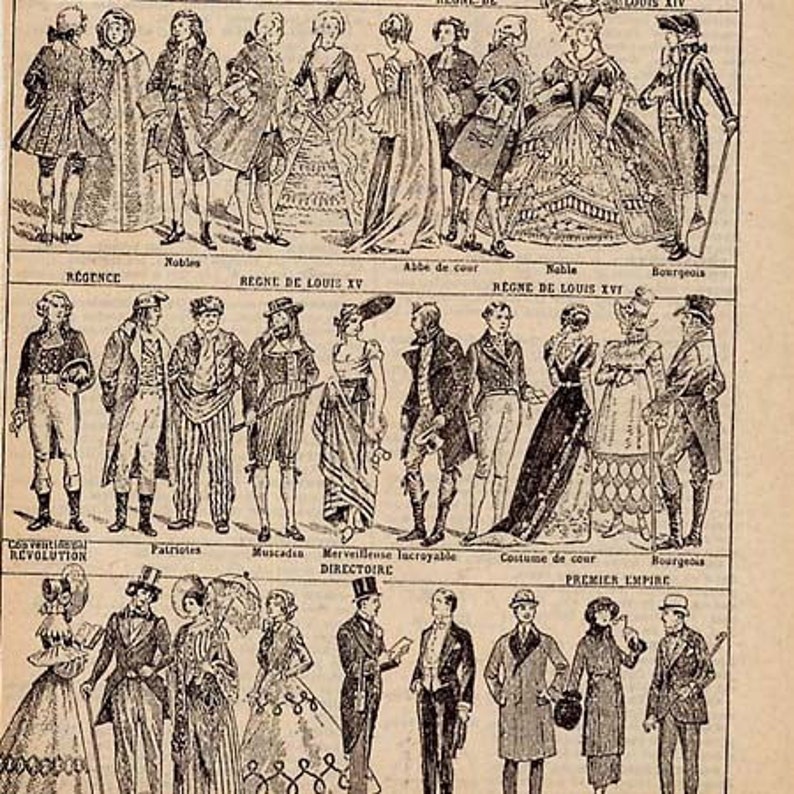 Costume Boutique French Fashion 1941 La Boutique De Costumes
