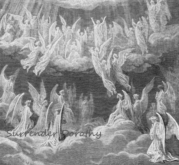 Heaven Paradiso Heavenly Host Singing Gloria in Excelsis Deo