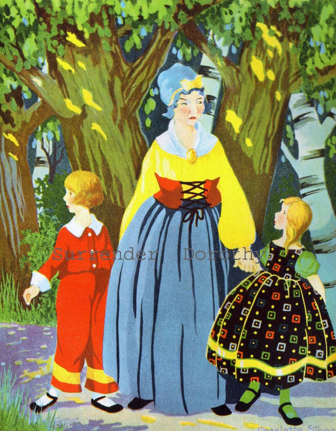 Hansel and Gretel Illustrations – Charlotte Steel