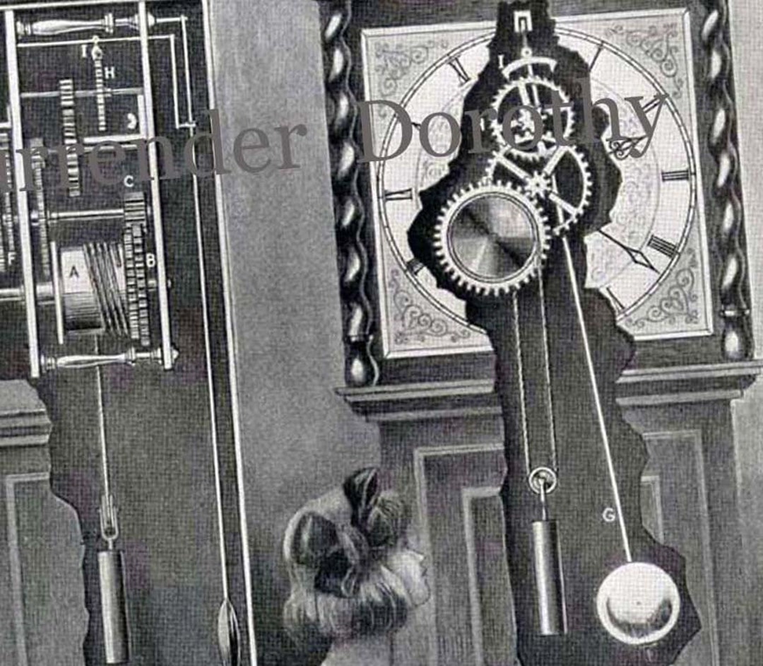 How Clocks Work 1928 Mechanics Lessons for Children Etsy