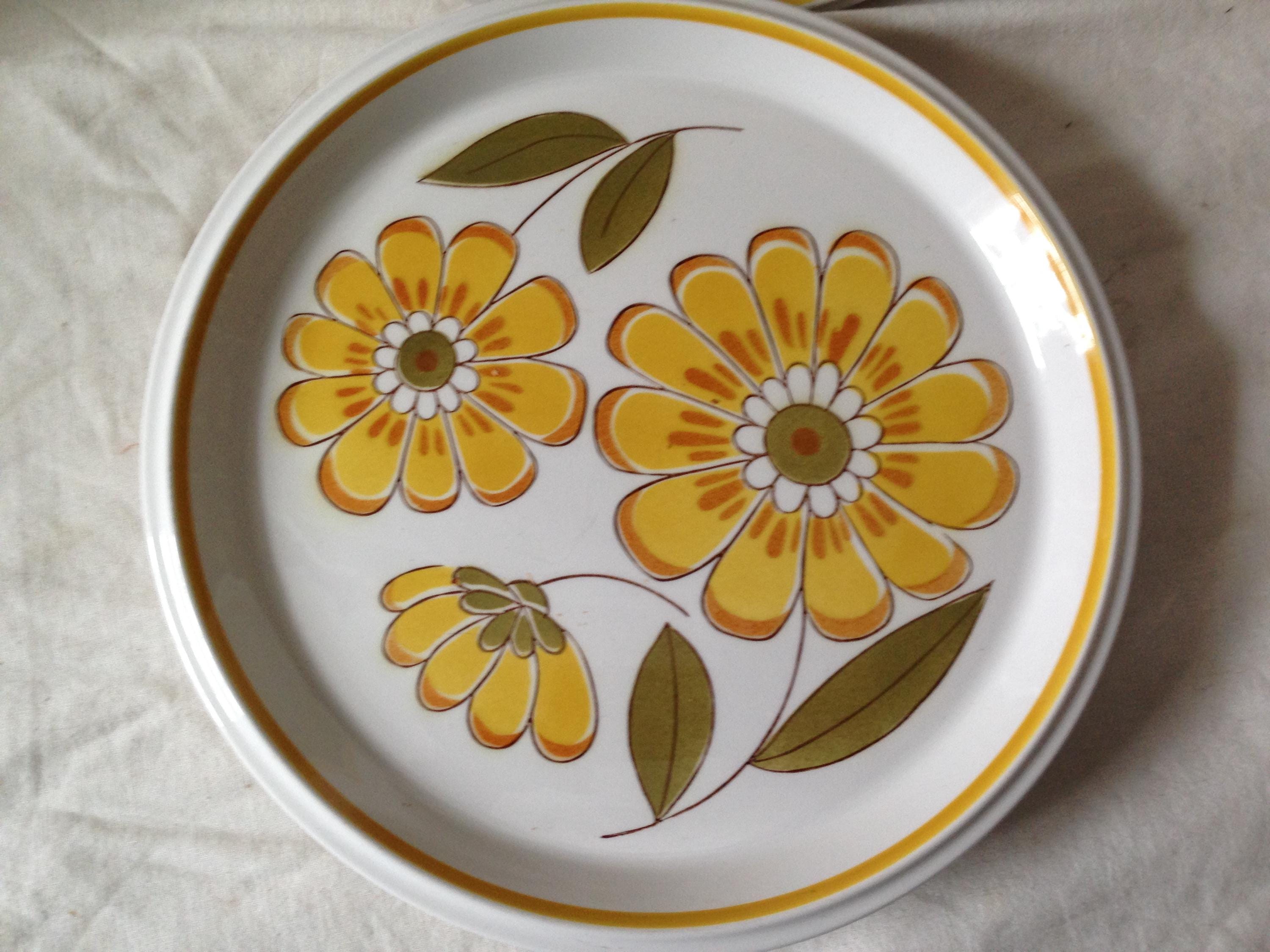 ミカサ mikasa LIGHT LIVELY 美味しかっ 花柄 イエロー 食器セット