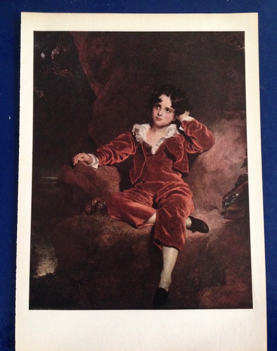 トーマス・ローレンス作 マスター・ラムトンの肖像 アートマスターズ