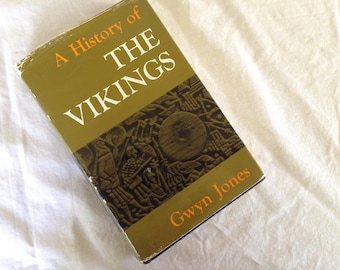 The History Of The Vikings Gwyn Jones Oxford Press Viking History Book 1968 First Edition