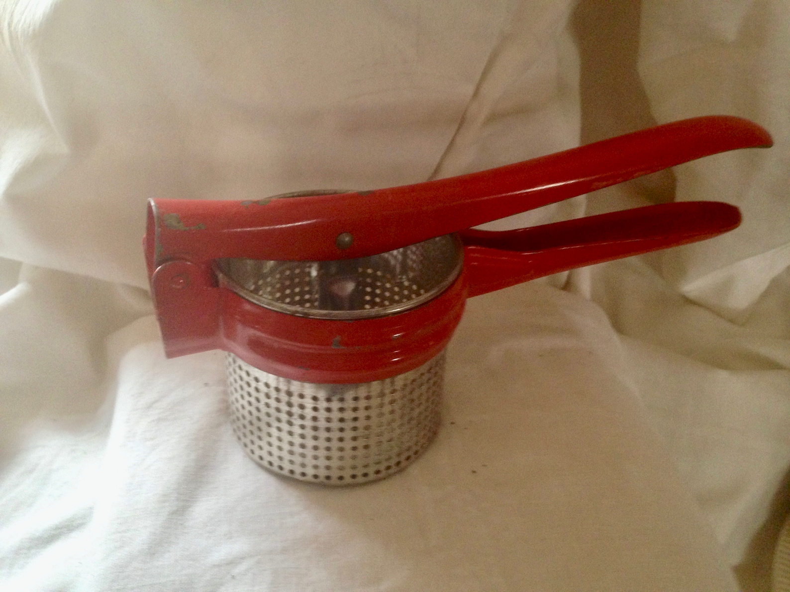 Vintage Potato Masher Ricer 1940s WWII Country Kitchenware Etsy