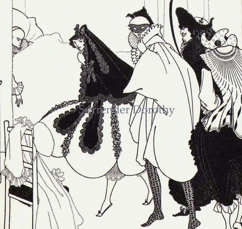 Обри бердслей картины с названиями и описанием