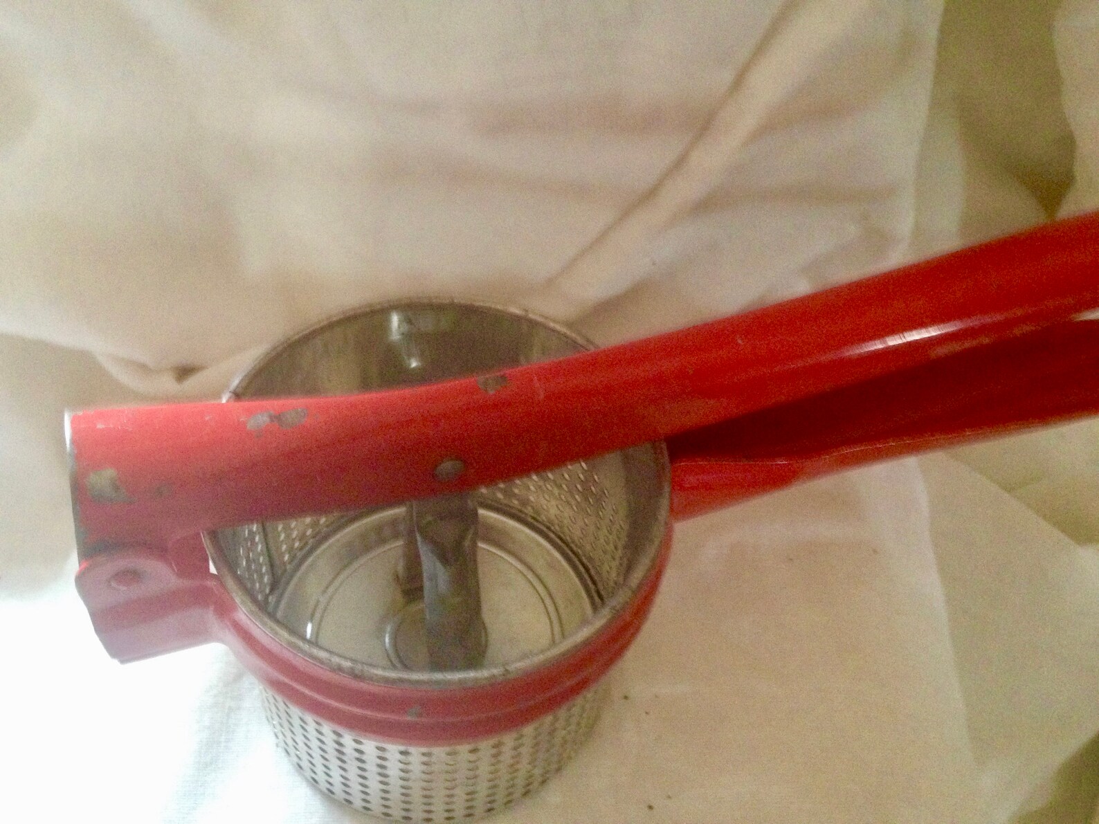 Vintage Potato Masher Ricer 1940s WWII Country Kitchenware Etsy