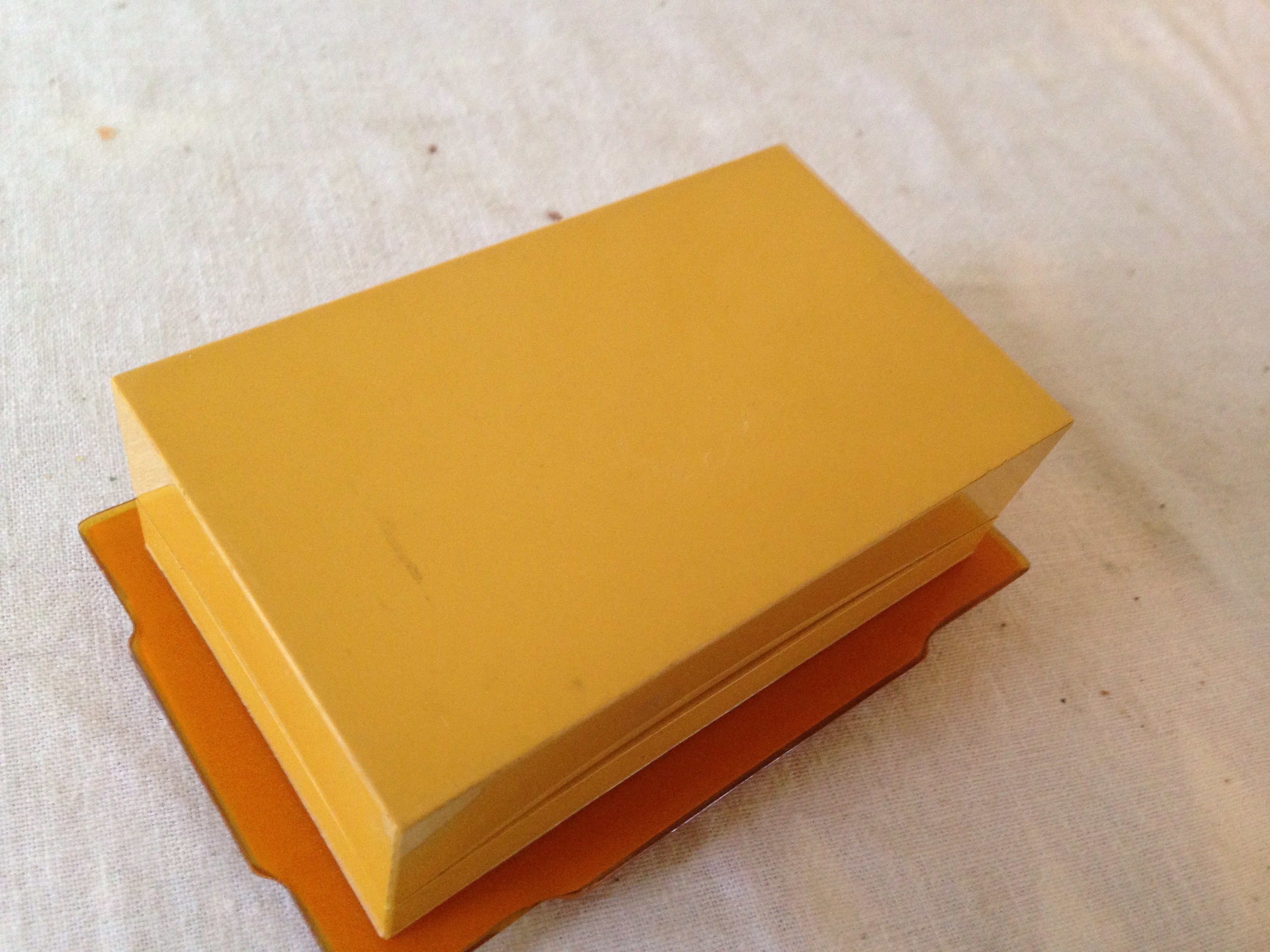Pyralin Box 1930s Art Deco Dupont Pyralin Covered Celluloid Jewelry Box Vintage ...