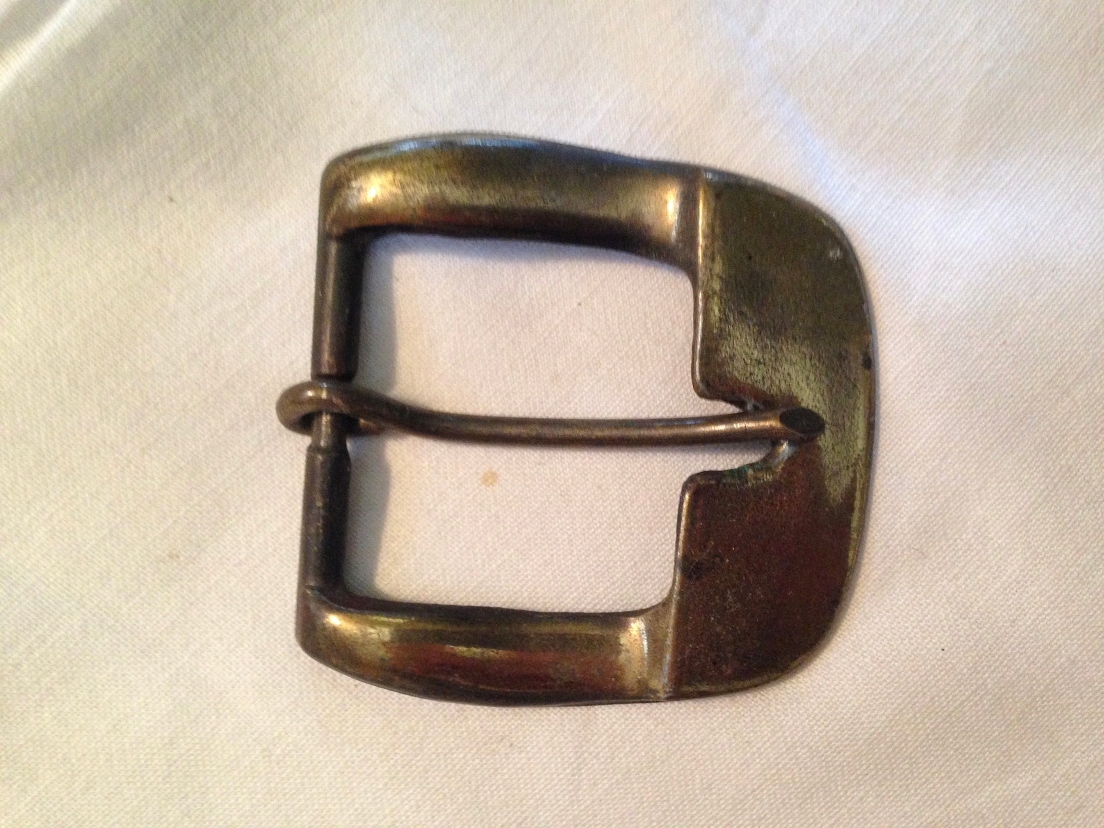 Large Horse Harness Buckle Handmade of Heavy Brass From A Etsy