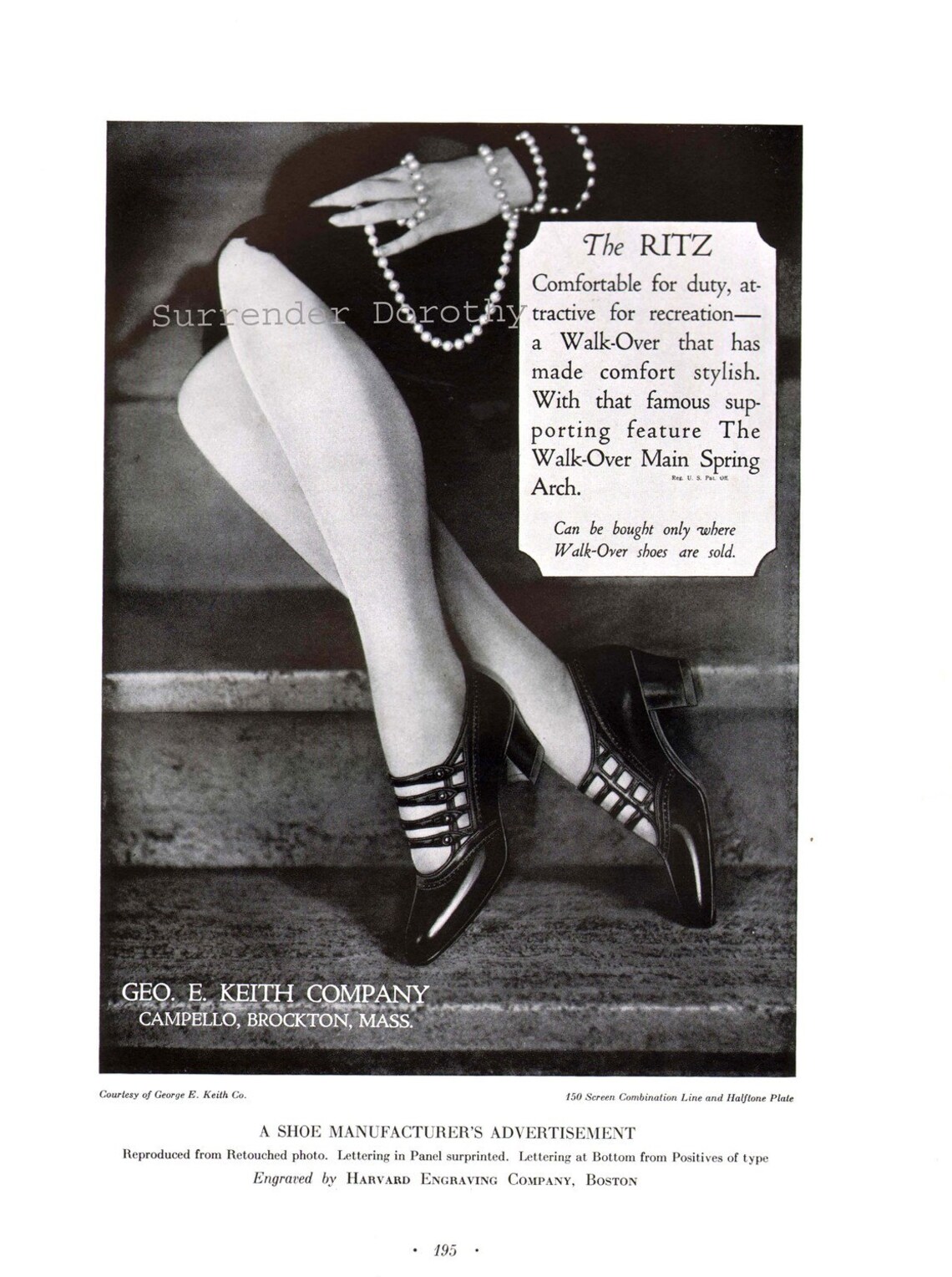 The Roaring Ritz Ritz Shoe Fashions Flapper Girls Roaring Twenties Vintage Art Deco USA ...