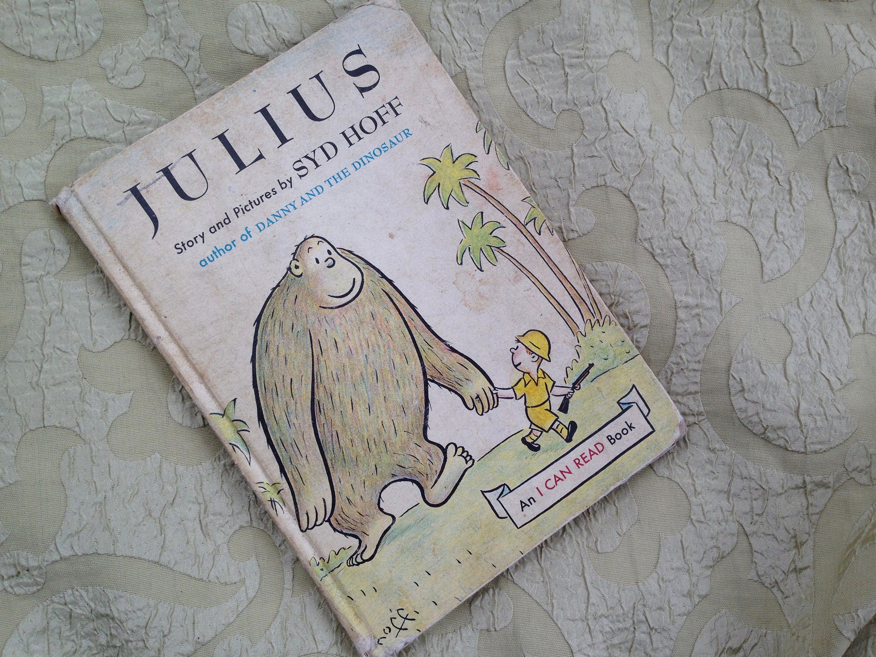 Julius Syd Hoff 1959 Hardcover Children's Book an I Can Read Book