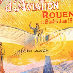 Grande Semaine d'Aviation 1910 Litografía a color para enmarcar