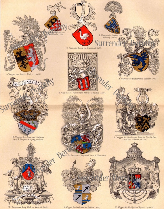 German Family Crest