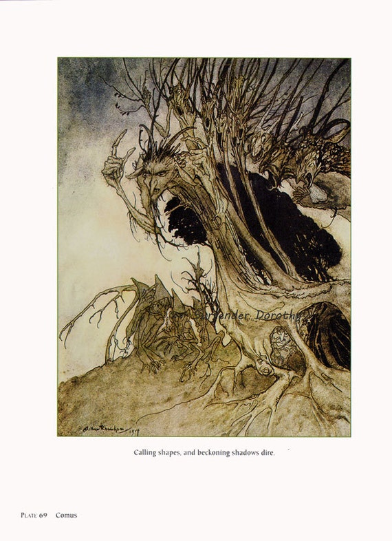 Arthur Rackham Trees