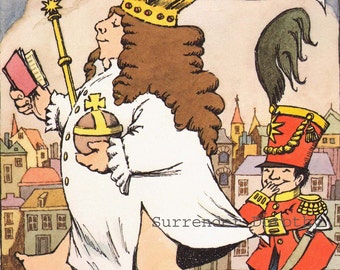 Emperor's New Clothes Maurice Sendak International Children's Book Day Vintage Nursery Poster To Frame