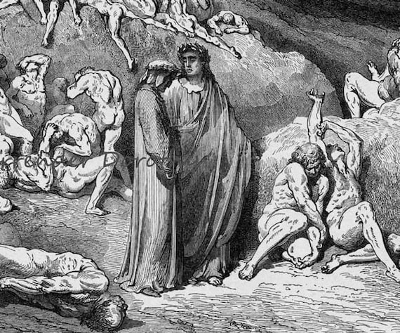 Falsifiers and Forgers Tormented With Itching Inferno Canto 29