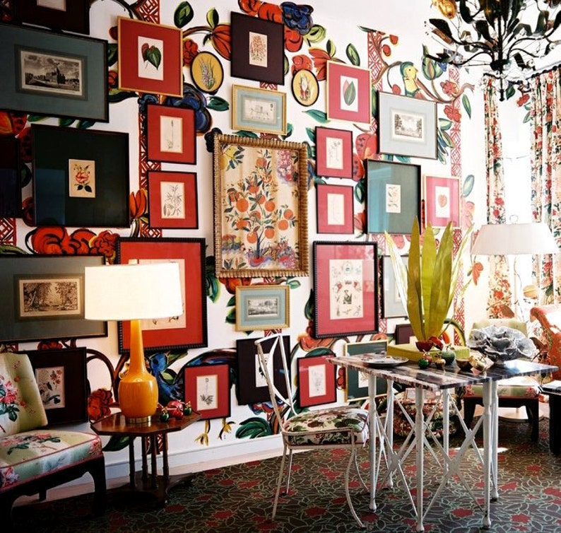 Walnut Elm Burl Sideboard Buffet Bar Berkey & Gay Furniture Etsy