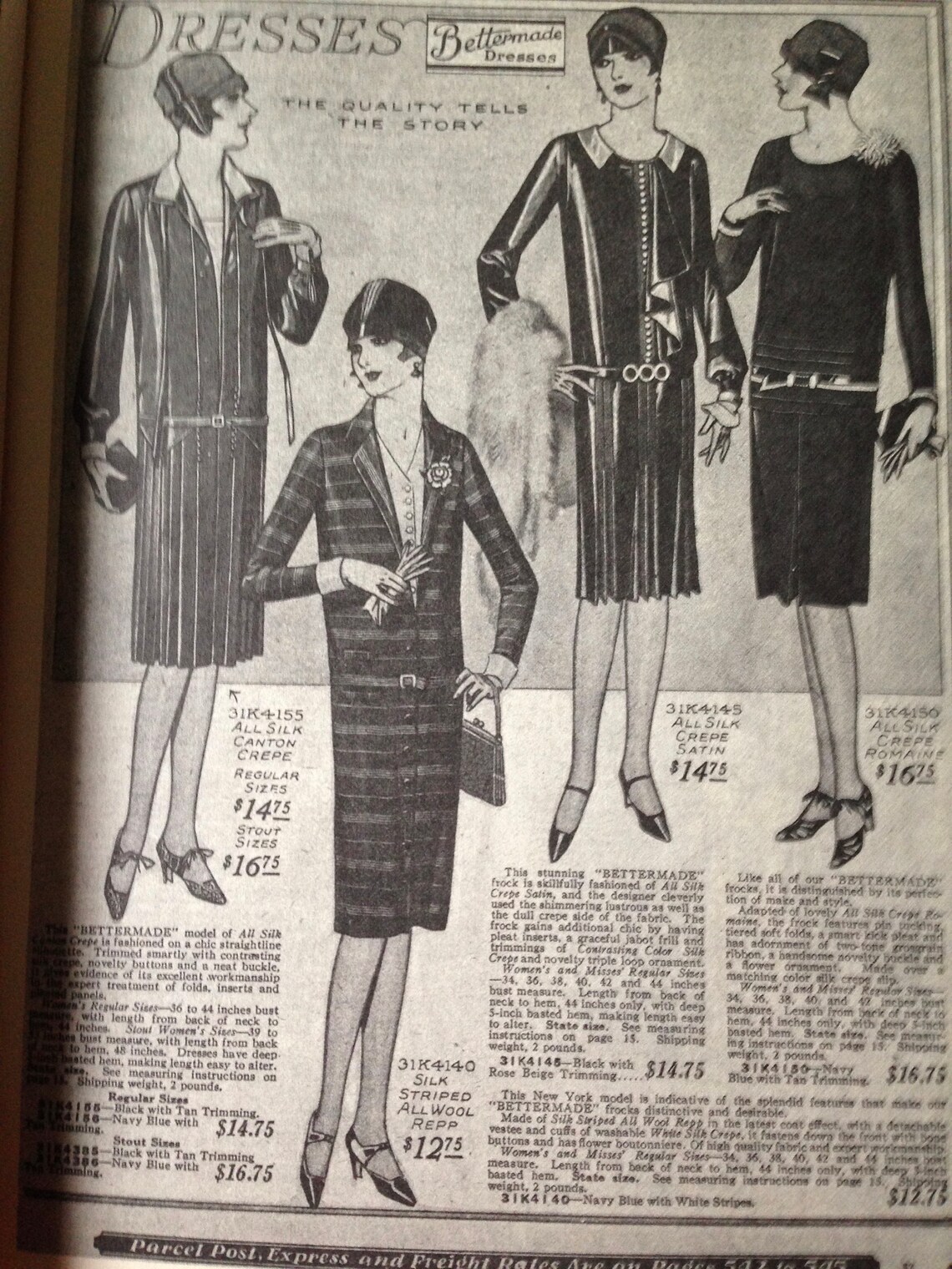 1927 Sears Roebuck Catalogue the Roaring Twenties 1970 Fashion Etsy