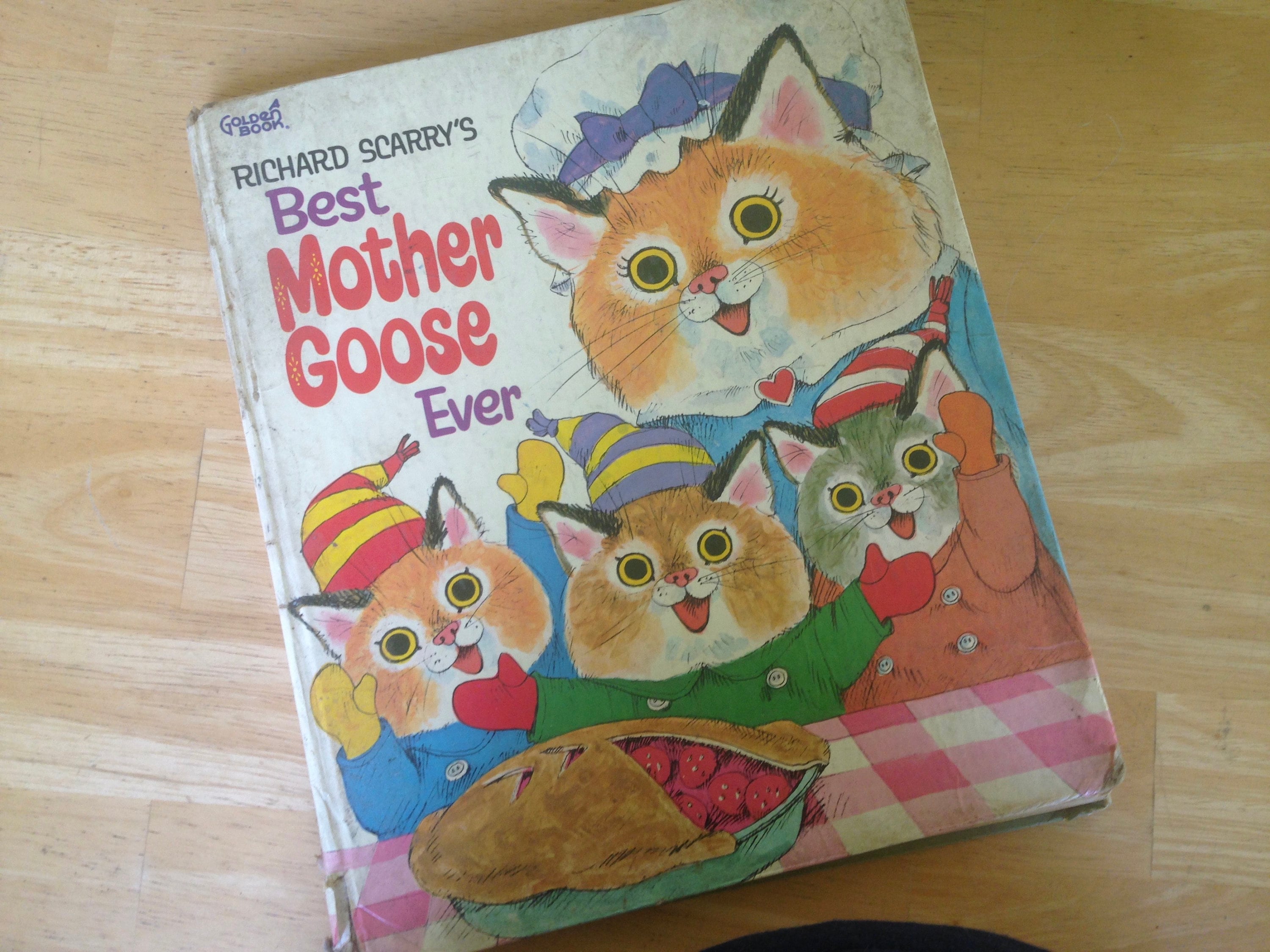 The Best Mother Goose Ever Richard Scarry 1970 Hardcover Etsy