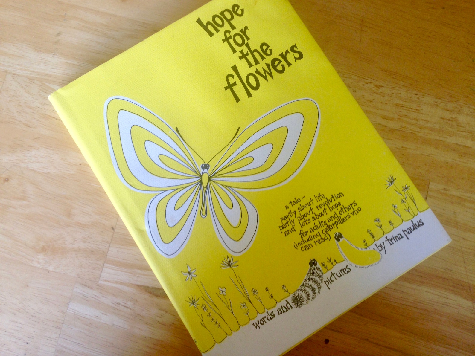 Hope for the Flowers Trina Paulus 1972 First Edition Hardcover Etsy