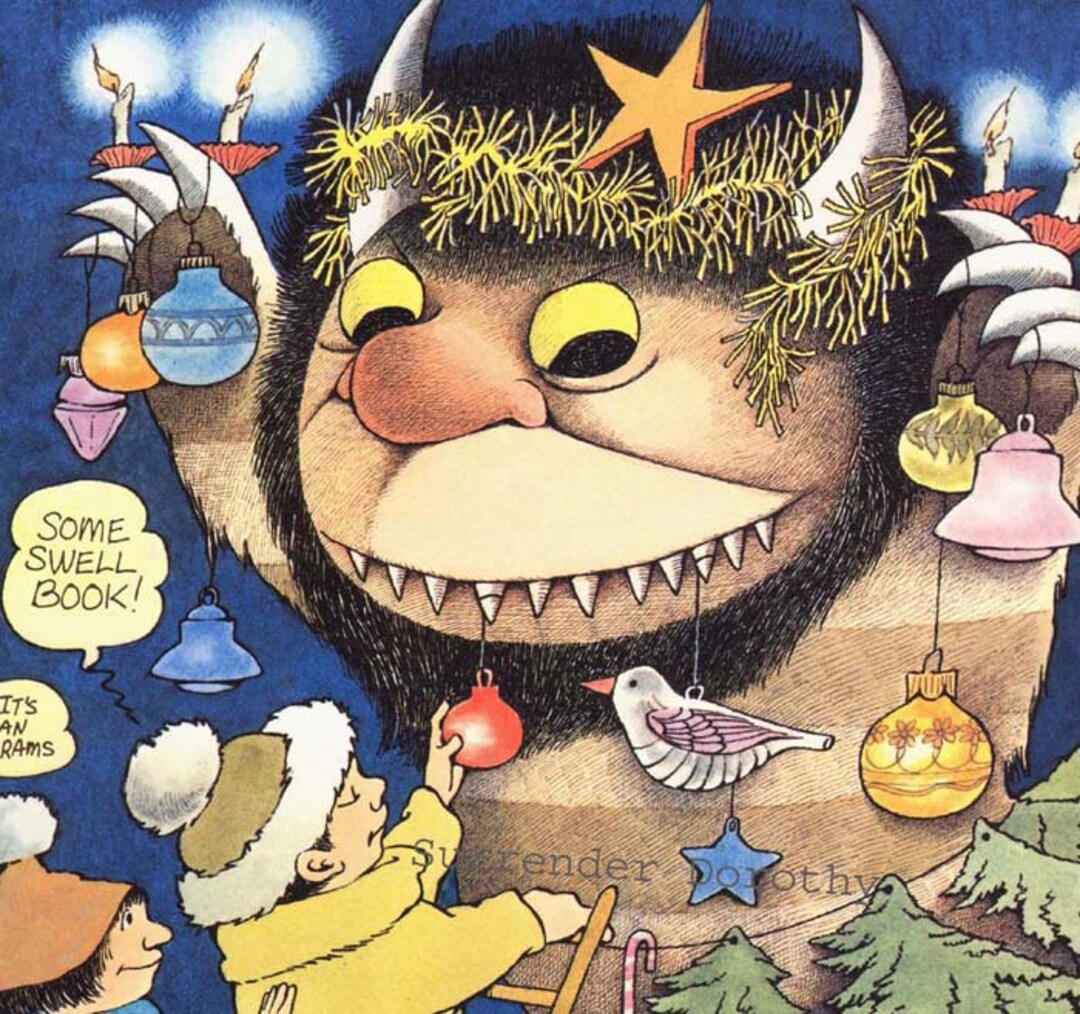 【希少】Posters By Maurice Sendak 大判ポスターアート集 Sendak, Maurice | Original artwork for the inaugural 