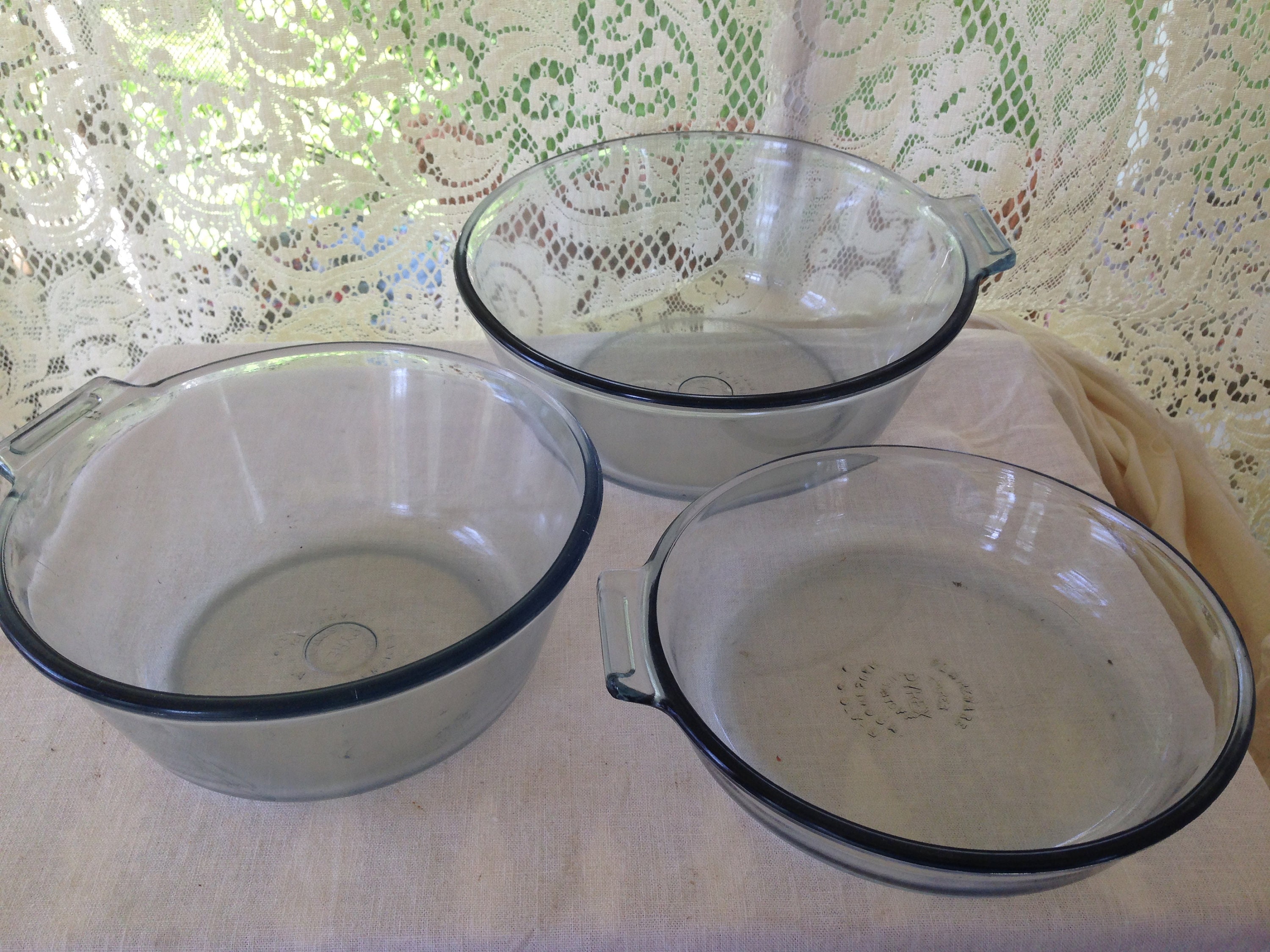 OLD PYREX FLAMEWARE 3個セット