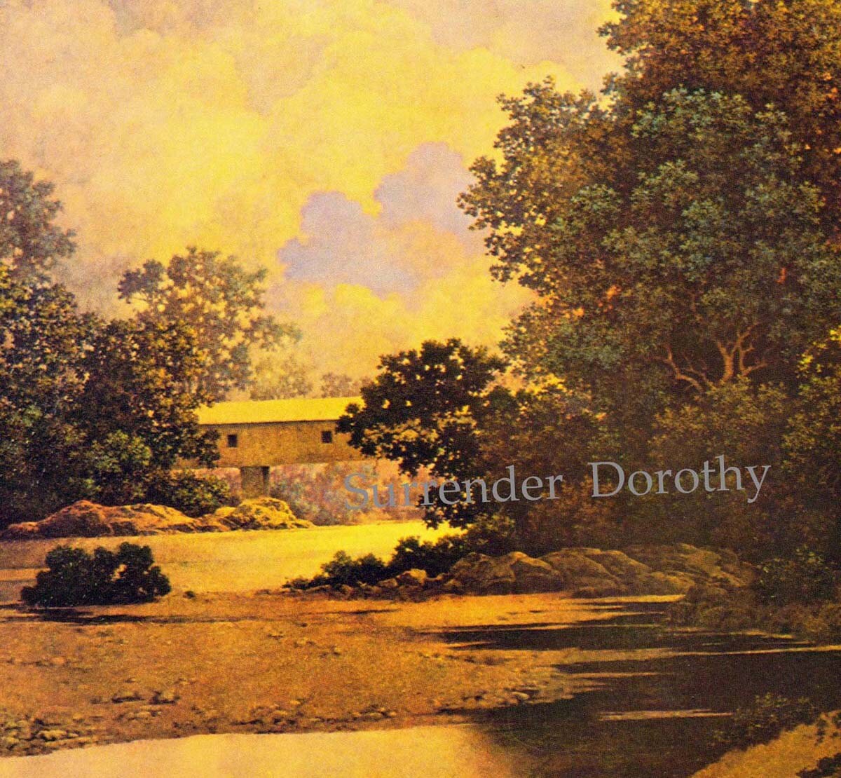 Original c1923 Maxfield Parrish Litho Titled 
