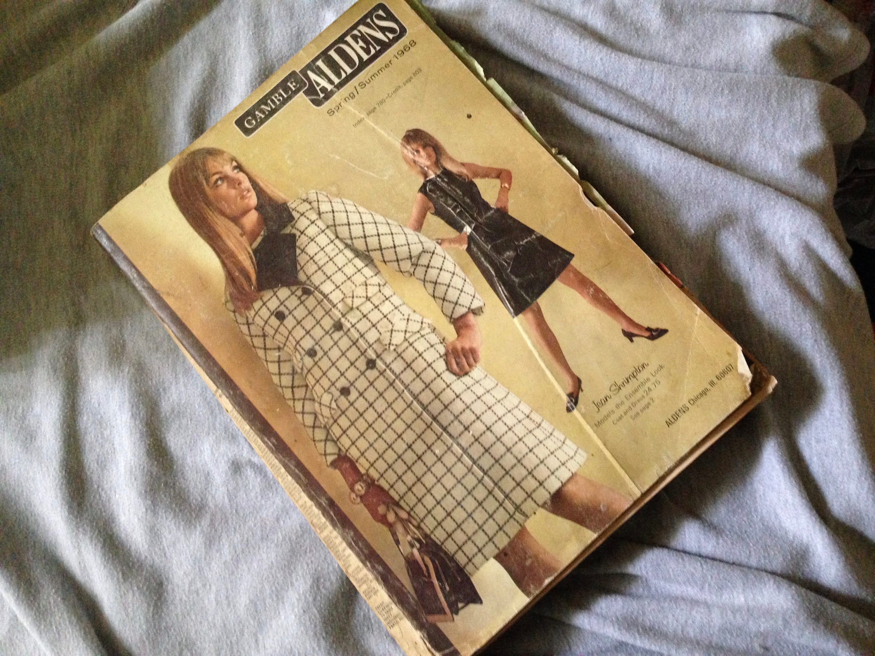 Alden's Catalog 1968 Spring Summer BIG Book Vietnam Wartime Era