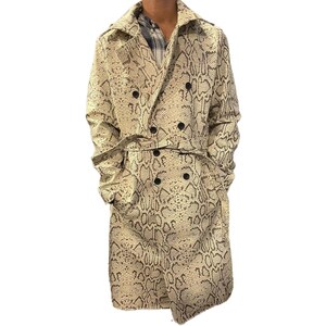 Religion python print coat best sale