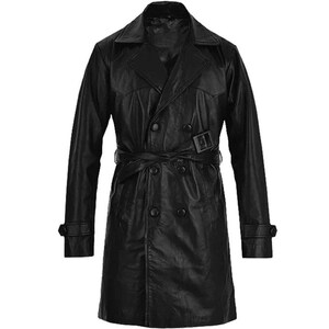 Leather duster coat - Etsy 日本