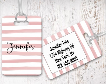 Personalized Luggage Tag: Custom Bag Tag, Travel Gift