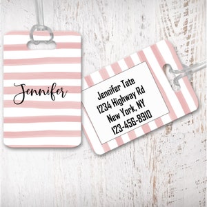 Personalized Luggage Tag: Custom Bag Tag, Travel Gift