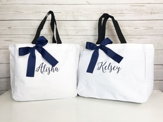 Personalized Bridesmaid Proposal Gift Tote Bag (ESS1)