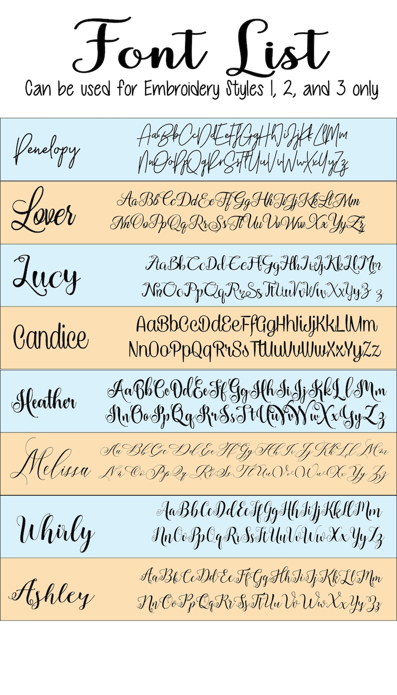 Font List 2