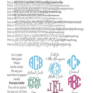 Font List 1